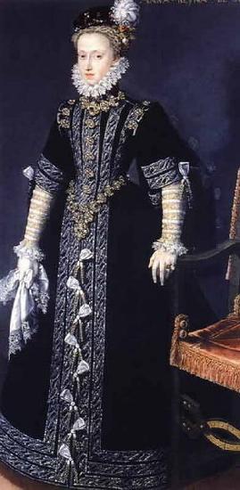 Juan Pantoja de la Cruz Queen of Spain oil painting image